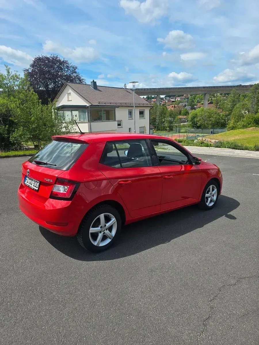 Usata Skoda Fabia Cool Plus 75 CV (55 kW) 2019 Rosso Utilitaria