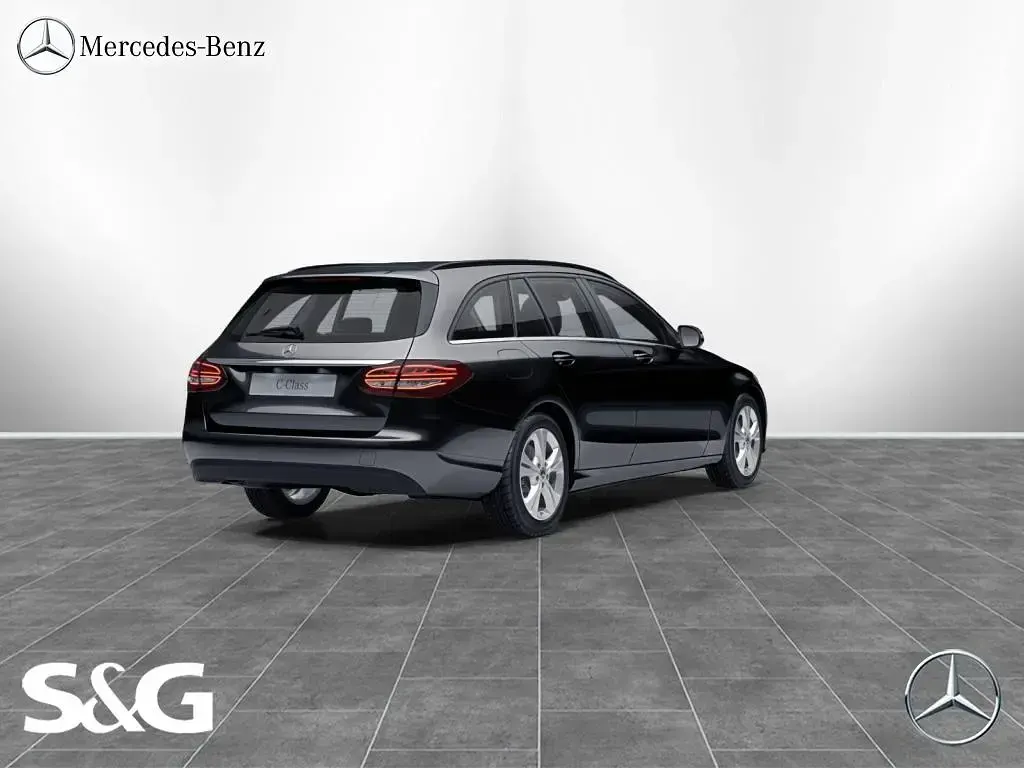 Gebraucht Mercedes C200 150 PS (110 kW) 2019 Metalliclack obsidianschwarz metallic Kombi