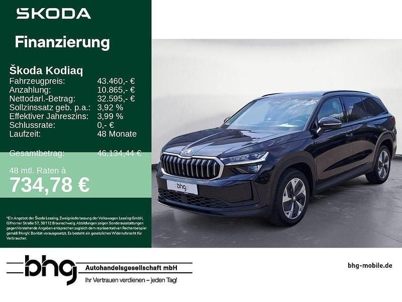 Schwarz Gebraucht 2024 Skoda Kodiaq Selection SUV | 43.460 € (Guter Preis) - Bild 1/4