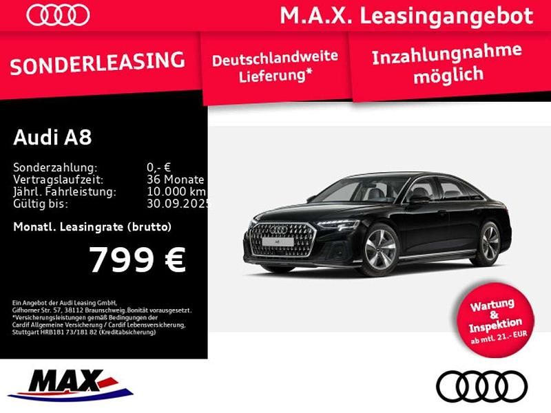 Schwarz Neu 2024 Audi A8 Ambiente Limousine | 87.980 € - Bild 1/3