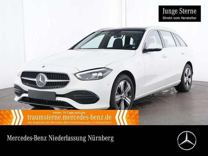 Weiß Gebraucht 2024 Mercedes C300e Avantgarde Limousine | 38.890 € - Bild 1/3