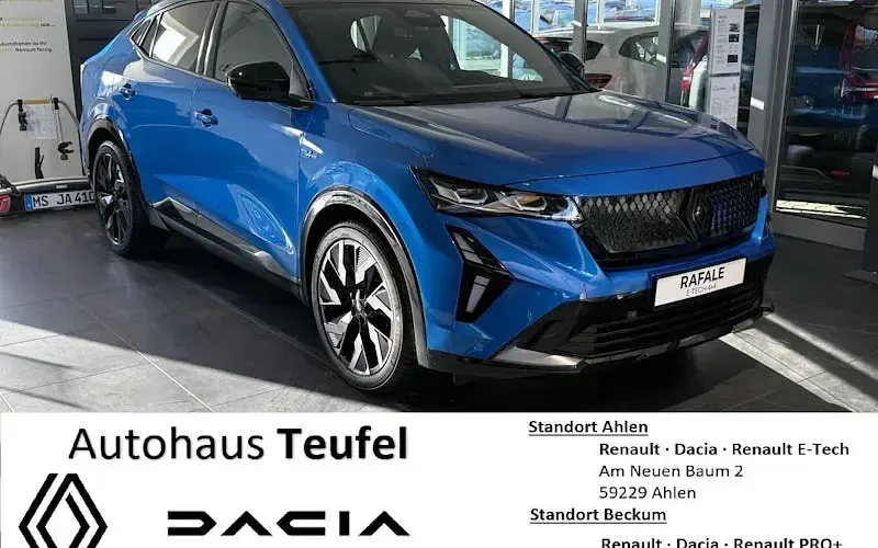 Ny Renault Rafale Esprit Alpine 200 HK (147 kW) 2025 Blå SUV