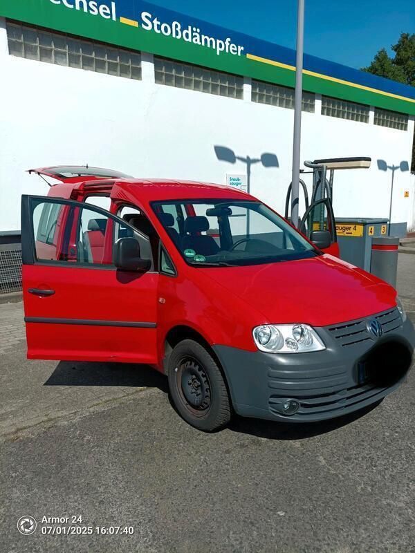 Rot Gebraucht 2008 VW Caddy Van / Kleinbus | 2.800 € (Superpreis) - Bild 1/4