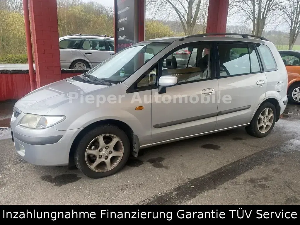 Gebraucht Mazda Premacy Exclusive 114 PS (83 kW) 2001 Grau Van / Kleinbus