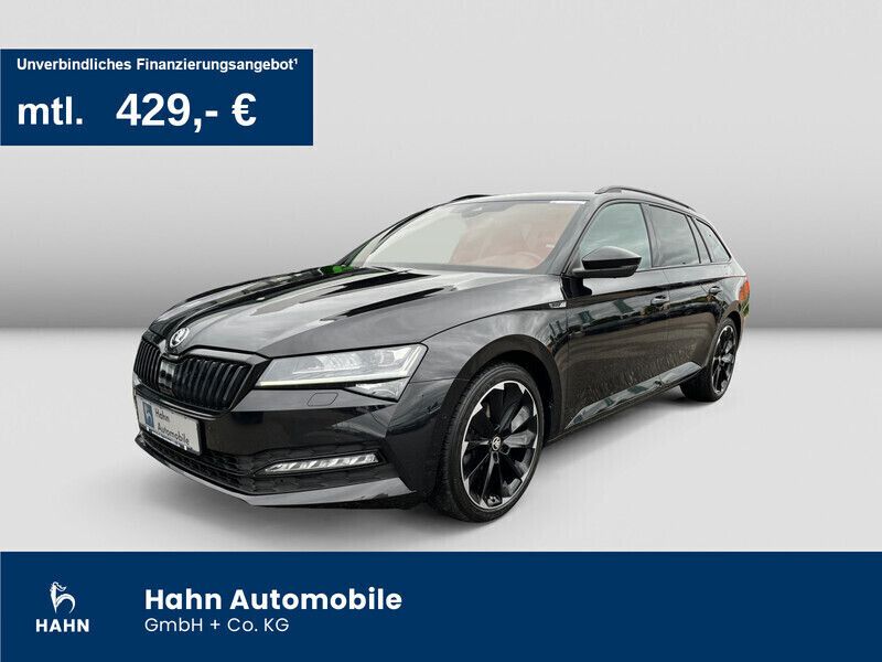 Schwarzmagic perleffekt met. Gebraucht 2022 Skoda Superb SportLine Kombi | 33.930 € (Fairer Preis) - Bild 1/3