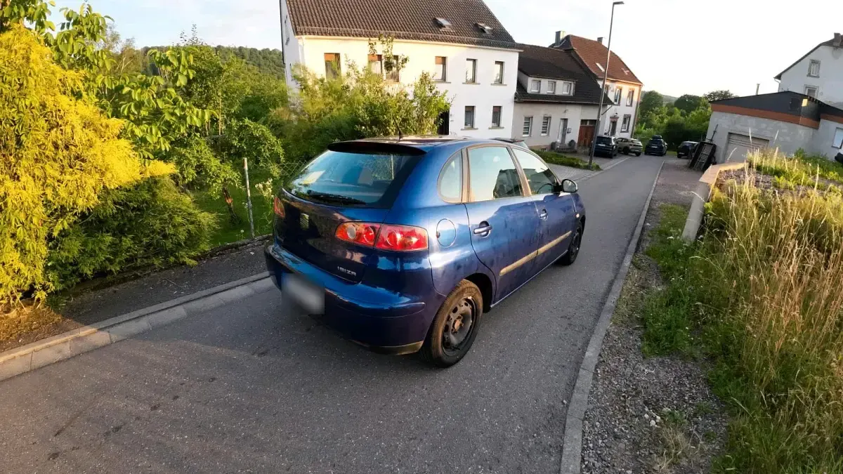 Gebraucht Seat Ibiza 75 PS (55 kW) 2005 Blau Kleinwagen