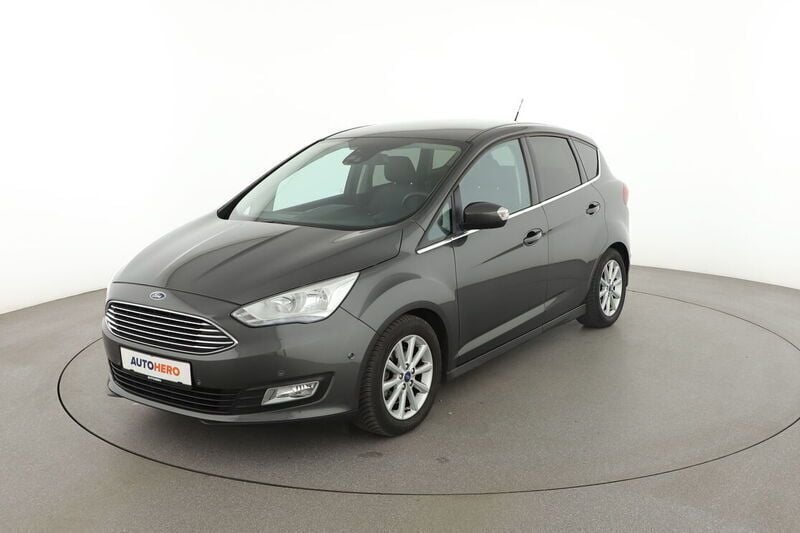 Grau Gebraucht 2019 Ford C-MAX Titanium Van / Kleinbus | 14.090 € (Fairer Preis) - Bild 1/4