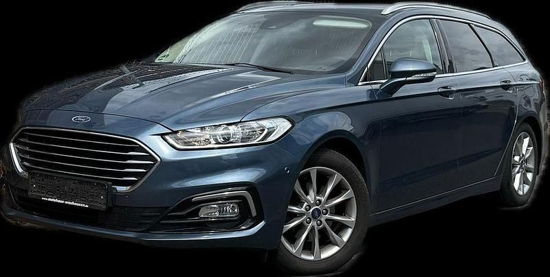 Blau Gebraucht 2020 Ford Mondeo Titanium Limousine | 8.990 € (Superpreis) - Bild 1/4