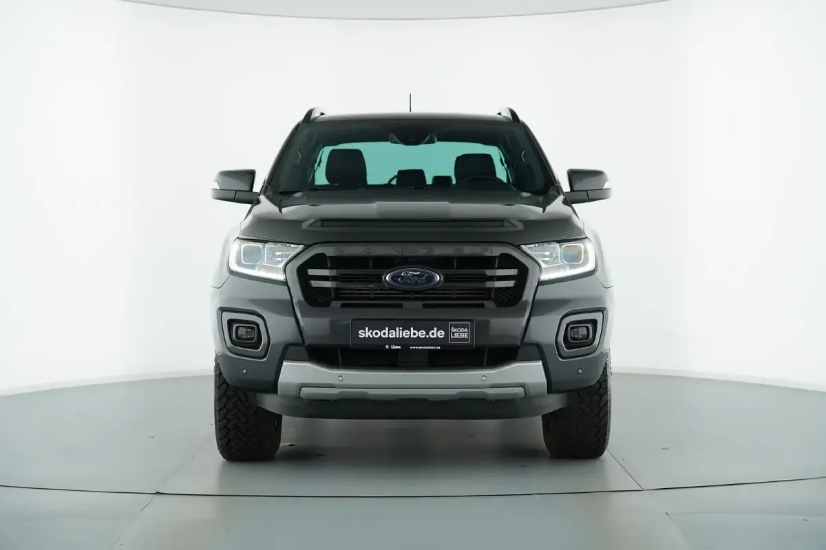 Gebraucht Ford Ranger Wildtrack 212 PS (155 kW) 2021 Royalgrau met. Pickup