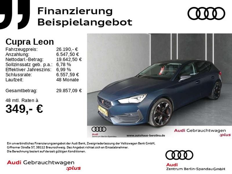 Usata Cupra Leon 150 CV (110 kW) 2024 Blu Berlina