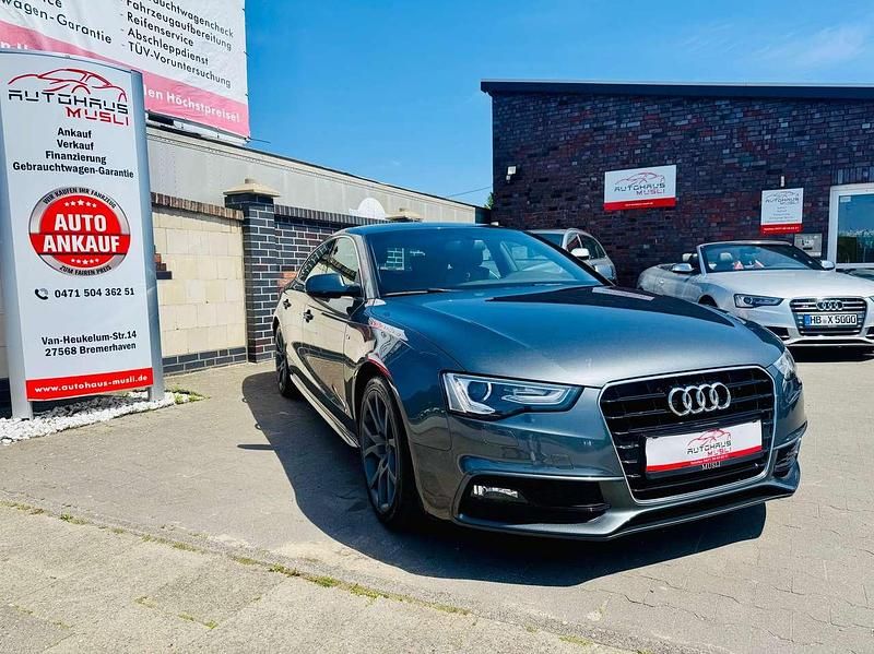 Daytonagrau Gebraucht 2014 Audi A5 S-Line Coupé | 12.488 € (Fairer Preis) - Bild 1/4