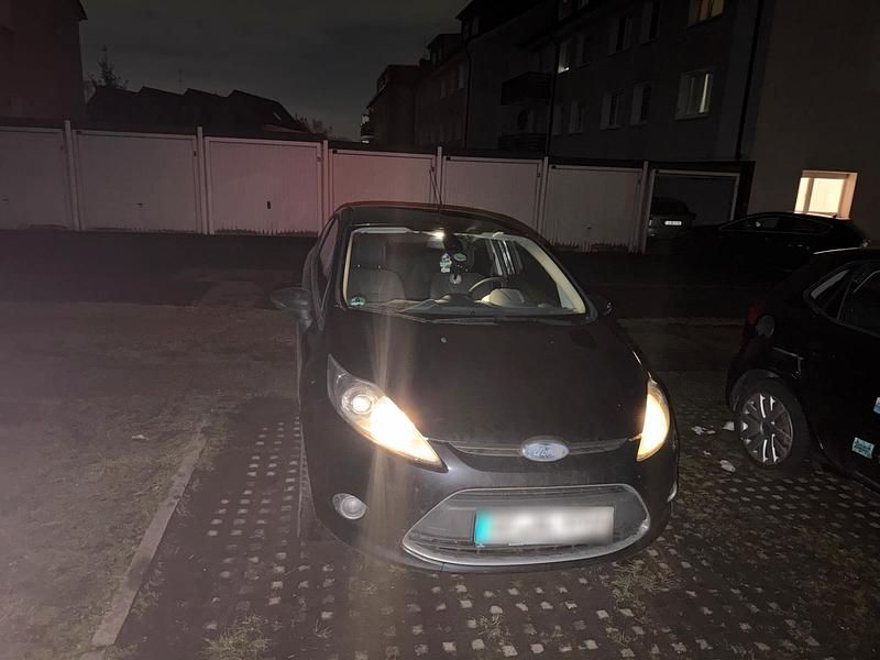 Gebraucht Ford Fiesta 2009 Schwarz Kleinwagen