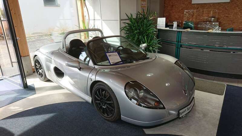 Titangraumetallic Gebraucht 1998 Renault Spider Cabrio | 39.900 € - Bild 1/4