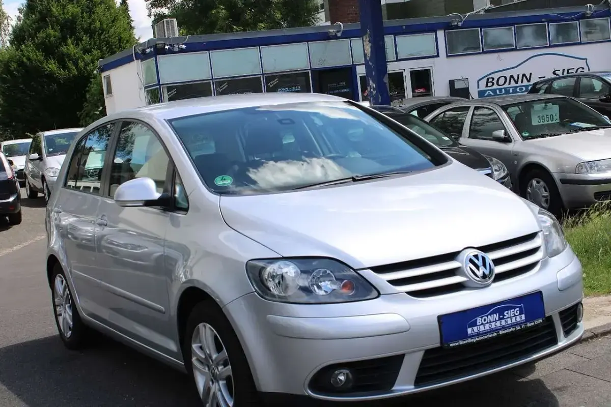 Gebraucht VW Golf Plus Edition 102 PS (75 kW) 2008 Silber Van / Kleinbus