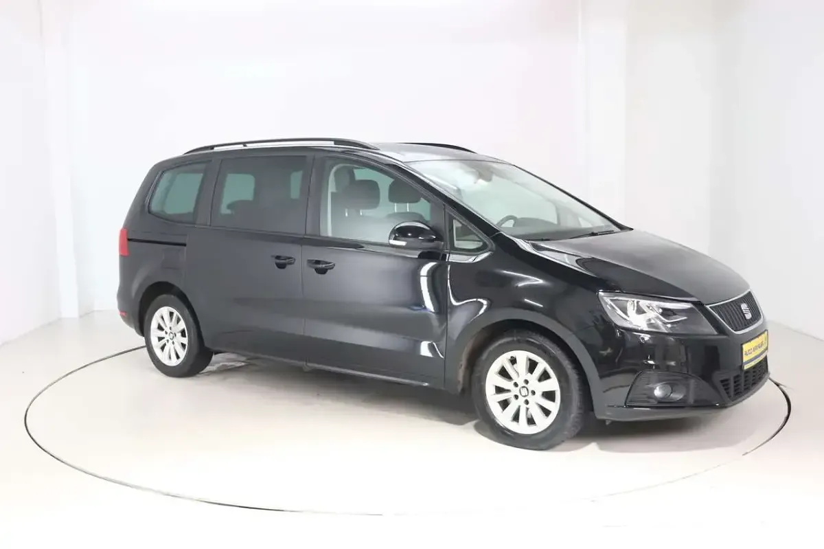 Gebraucht Seat Alhambra Stylance 140 PS (102 kW) 2015 Schwarz Van / Kleinbus