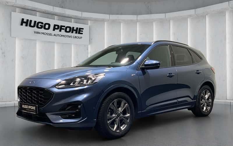 Blau Gebraucht 2022 Ford Kuga ST-Line X SUV | 24.950 € (Etwas zu teuer) - Bild 1/4