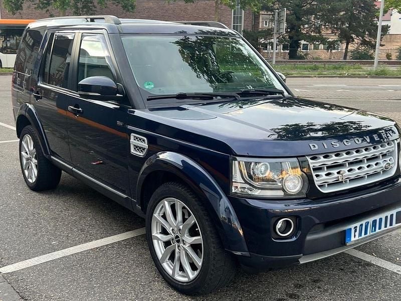 Blau Gebraucht 2016 Land Rover Discovery 4 HSE SUV | 13.800 € (Superpreis) - Bild 1/4