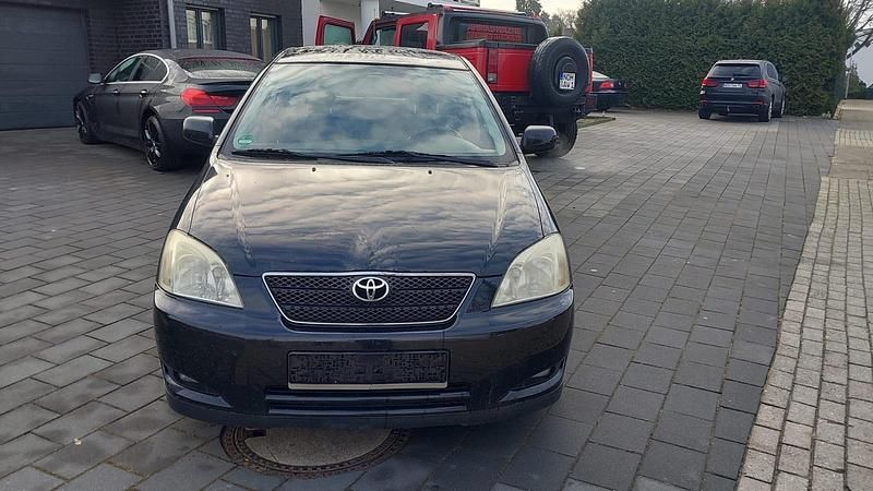 Gebraucht Toyota Corolla 96 PS (70 kW) 2003 Schwarz Limousine