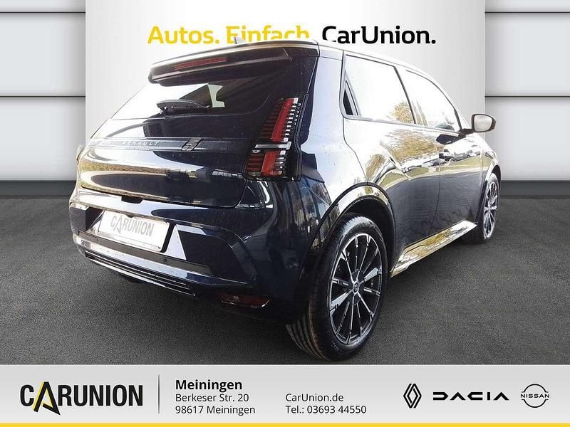 Gebraucht Renault 5 E-Tech Iconic 77 kW (106 PS) 2024 Rre + black pearlschwarz metallic Limousine