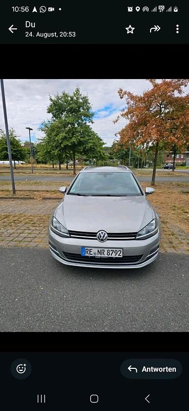 Grau Gebraucht 2016 VW Golf VII Kombi | 8.000 € (Superpreis) - Bild 1/4