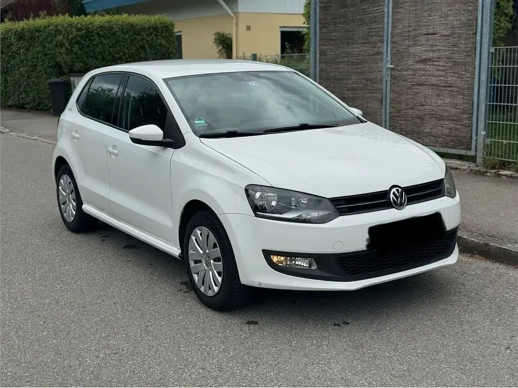 Używany VW Polo Team 86 KM (63 kW) 2010 Biały Hatchback