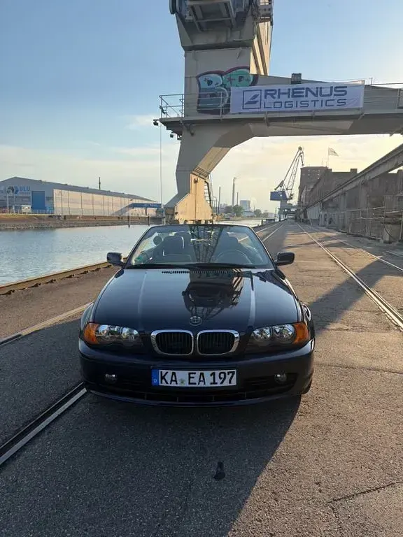 Gebraucht BMW 318 Cabriolet Sport Line 143 PS (105 kW) 2003 Blau Cabrio