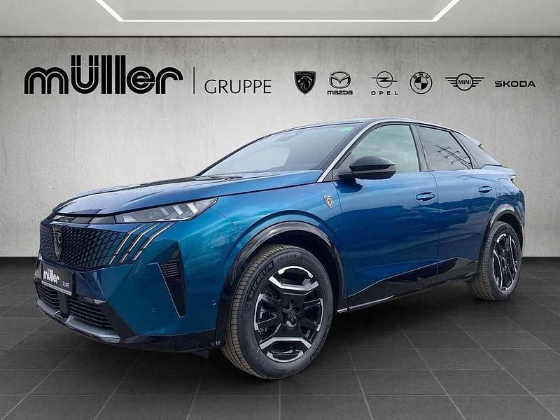 Obsessionblau Gebraucht 2025 Peugeot e-3008 GTi SUV | 52.440 € (Fairer Preis) - Bild 1/4