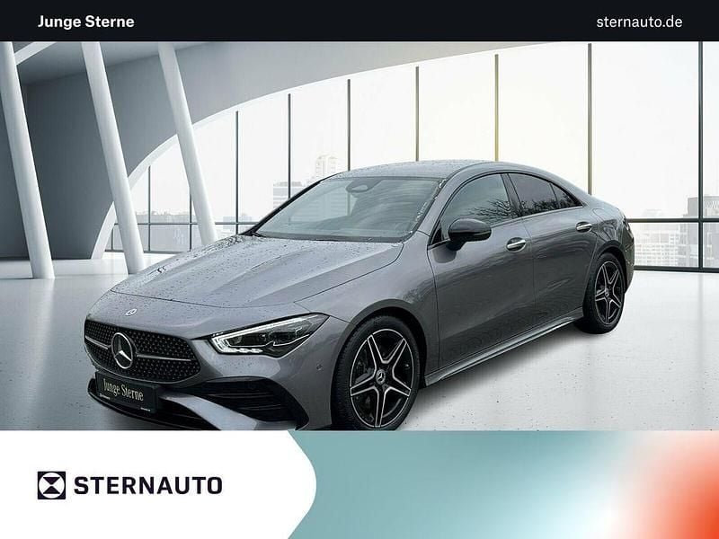 Metalliclack mountaingrau Gebraucht 2024 Mercedes CLA200 AMG Coupé | 33.915 € (Guter Preis) - Bild 1/4