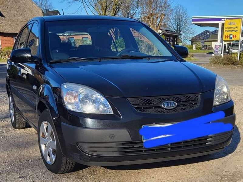 Schwarz Gebraucht 2009 Kia Rio 4 Limousine | 2.300 € (Fairer Preis) - Bild 1/4