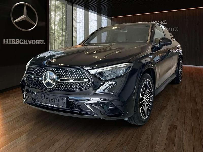 Gebraucht Mercedes GLC450 AMG line 367 PS (269 kW) 2025 Obsidianschwarz metallic Coupé