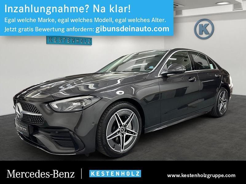 Grau Gebraucht 2024 Mercedes C300 AMG Limousine | 51.890 € (Etwas zu teuer) - Bild 1/4