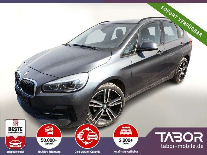 Gebraucht BMW 218 Active Tourer Advantage 140 PS (102 kW) 2019 Grau Van / Kleinbus
