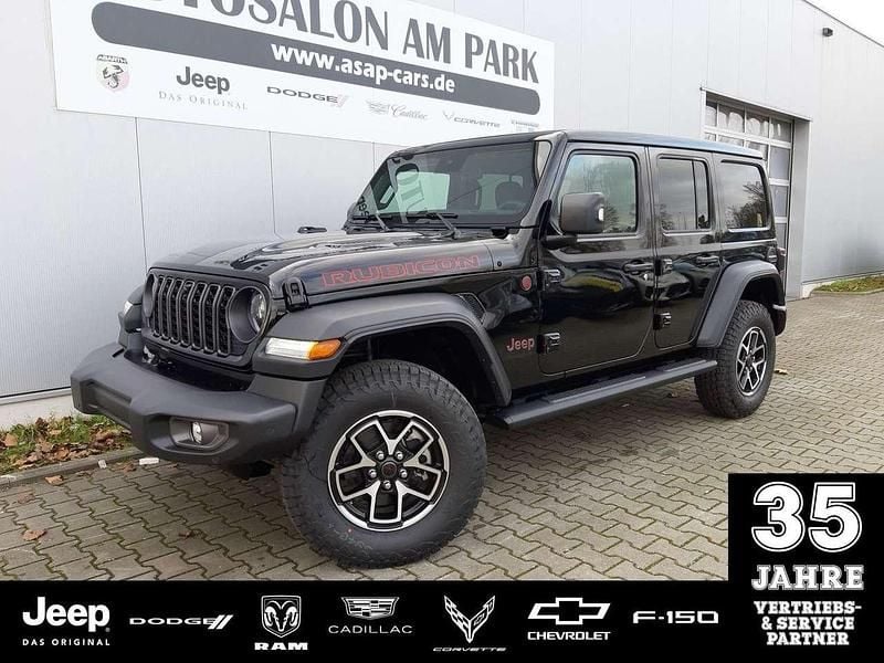 Schwarz Gebraucht 2024 Jeep Wrangler Rubicon SUV | 64.550 € (Fairer Preis) - Bild 1/4