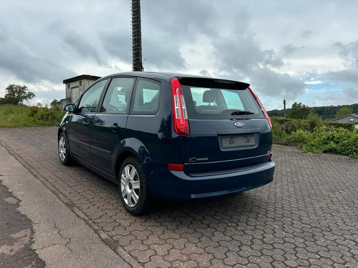 Gebraucht Ford C-MAX 125 PS (91 kW) 2009 Blau Van / Kleinbus