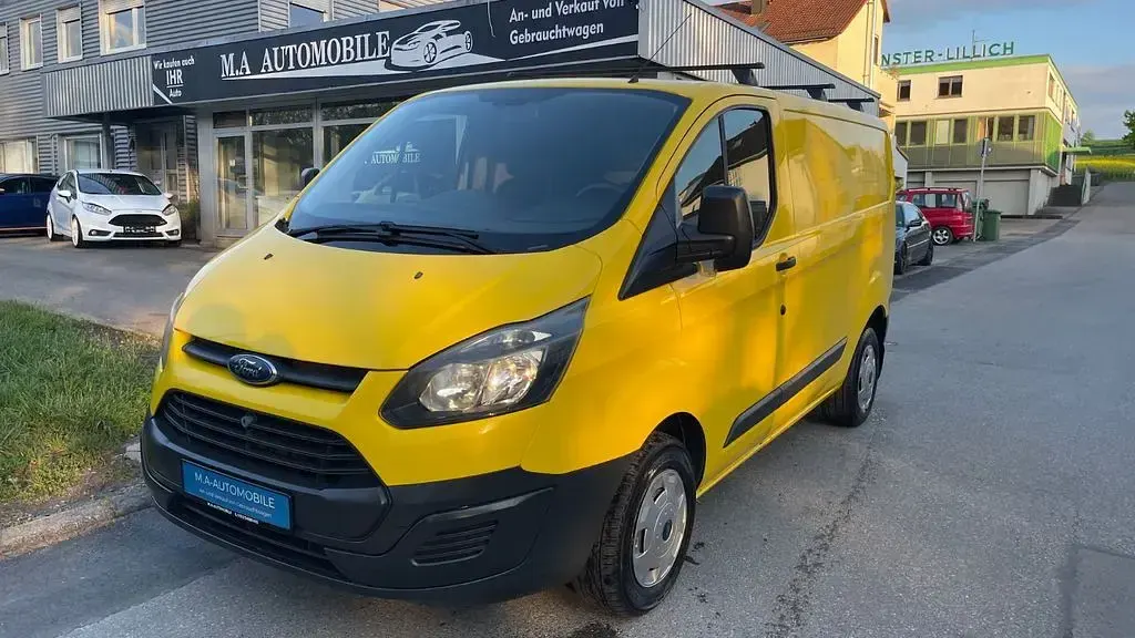 Gebraucht Ford Transit Custom 125 PS (91 kW) 2014 Weiß Van / Kleinbus