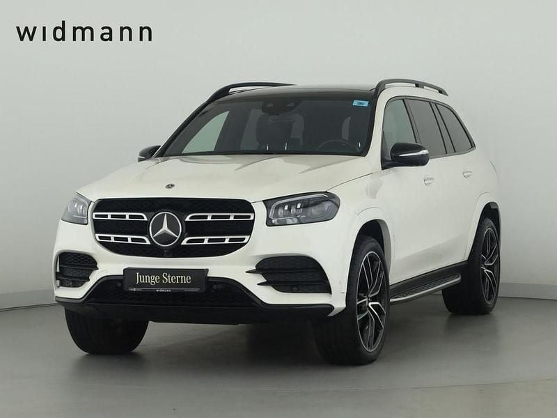 Designo diamantweiss bright Gebraucht 2021 Mercedes GLS400 AMG SUV | 79.850 € (Fairer Preis) - Bild 1/4