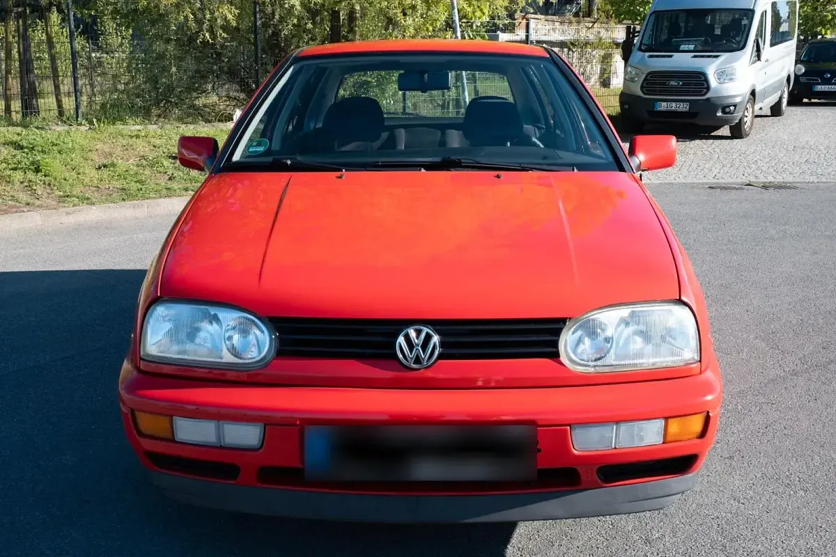 Brugt VW Golf III 75 HK (55 kW) 1997 Rød Hatchback