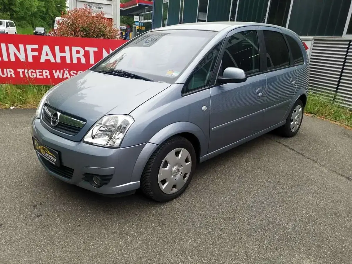 Gebraucht Opel Meriva Edition 105 PS (77 kW) 2005 Bosa nova blau Van / Kleinbus