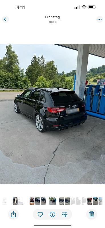 Gebraucht Audi S3 310 PS (228 kW) 2017 Schwarz Limousine