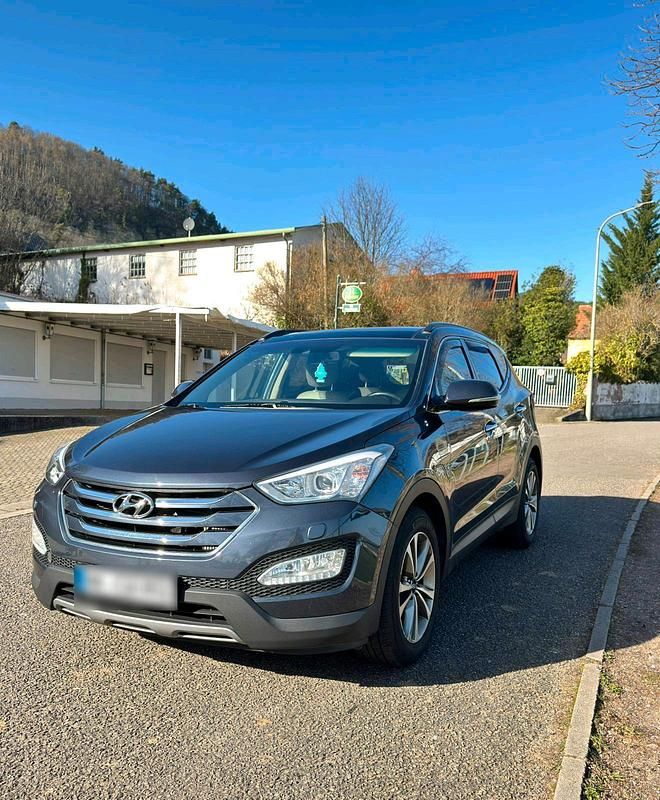 Gebraucht Hyundai Santa Fe Premium 200 PS (147 kW) 2015 Blau SUV