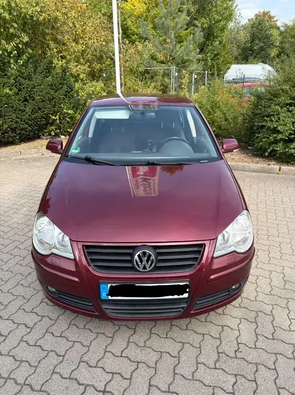 Gebraucht VW Polo United 80 PS (58 kW) 2008 Rot Kleinwagen