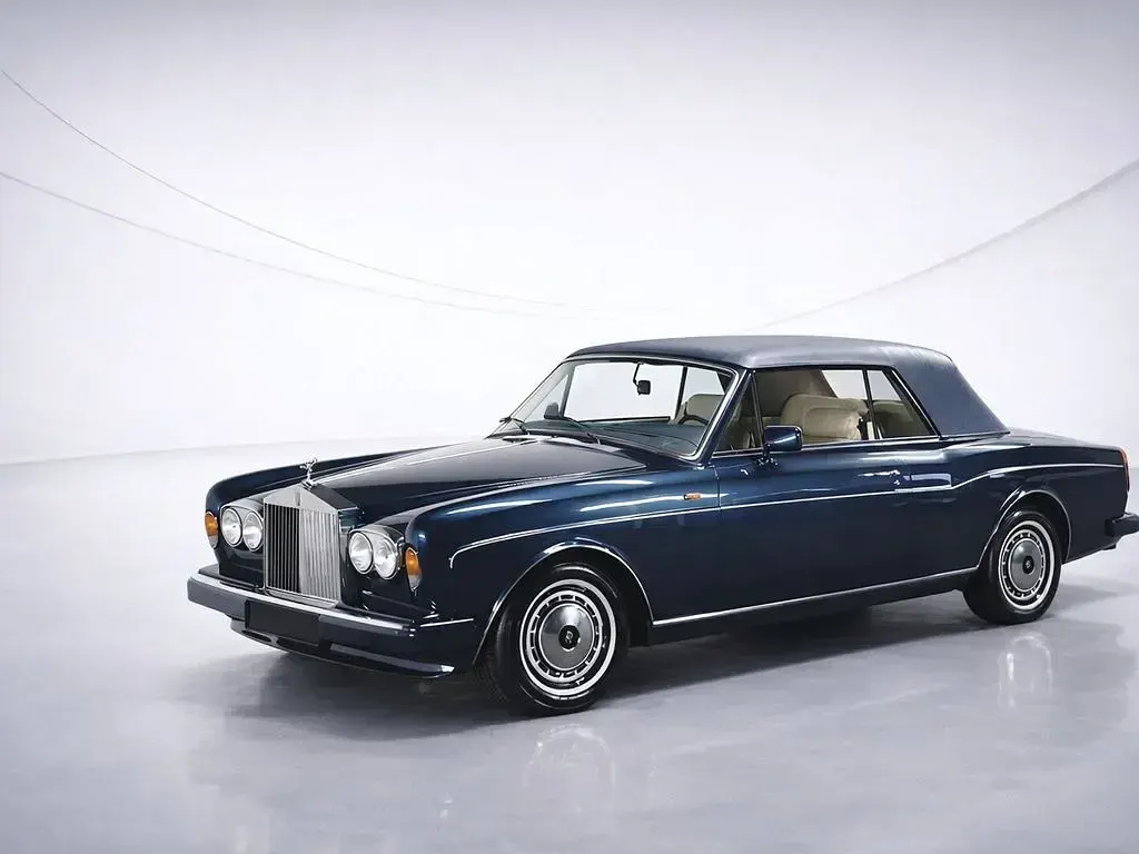 Gebraucht Rolls Royce Corniche 218 PS (160 kW) 1990 Blau Cabrio