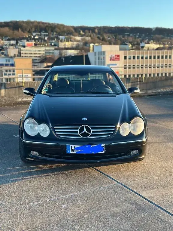 Gebraucht Mercedes CLK200 Elegance 163 PS (119 kW) 2004 Schwarz Coupé