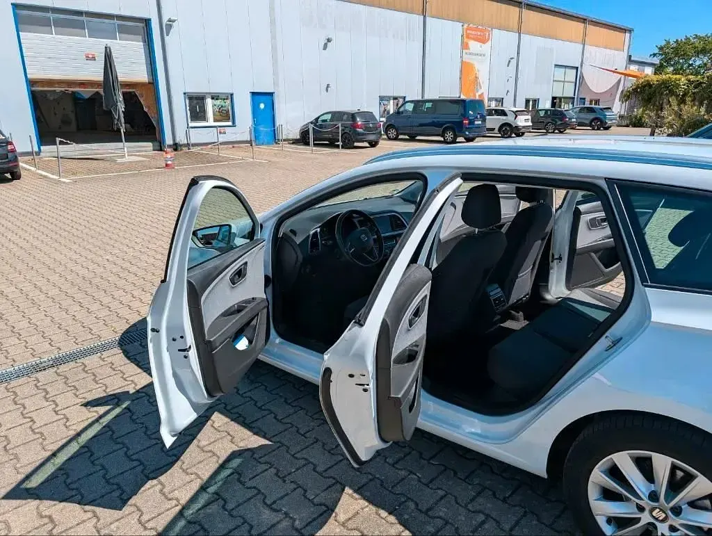 Gebraucht Seat Leon ST 115 PS (84 kW) 2019 Weiß Kombi