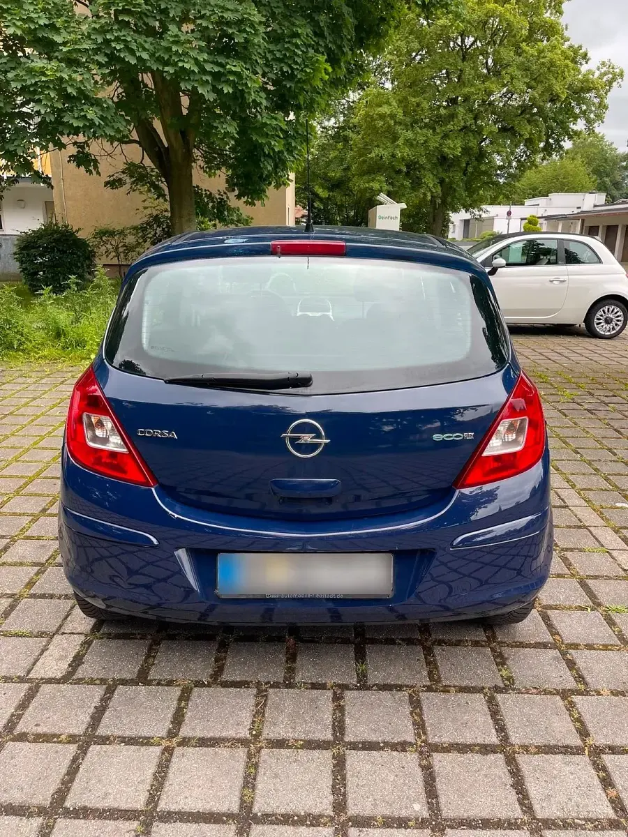 Gebraucht Opel Corsa 75 PS (55 kW) 2010 Blau Kleinwagen