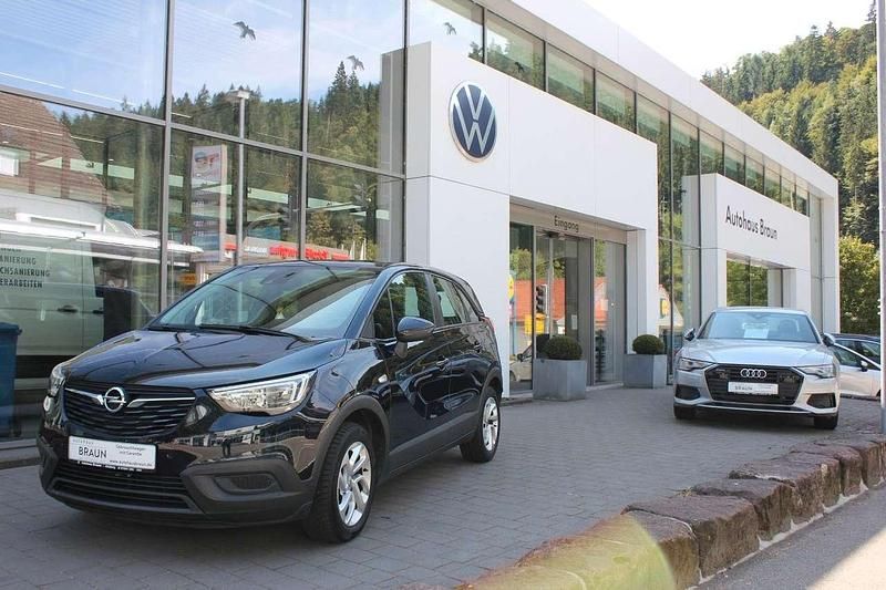 Tiefseeblau/darkmoon blue Gebraucht 2019 Opel Crossland X Edition SUV | 11.990 € (Fairer Preis) - Bild 1/4