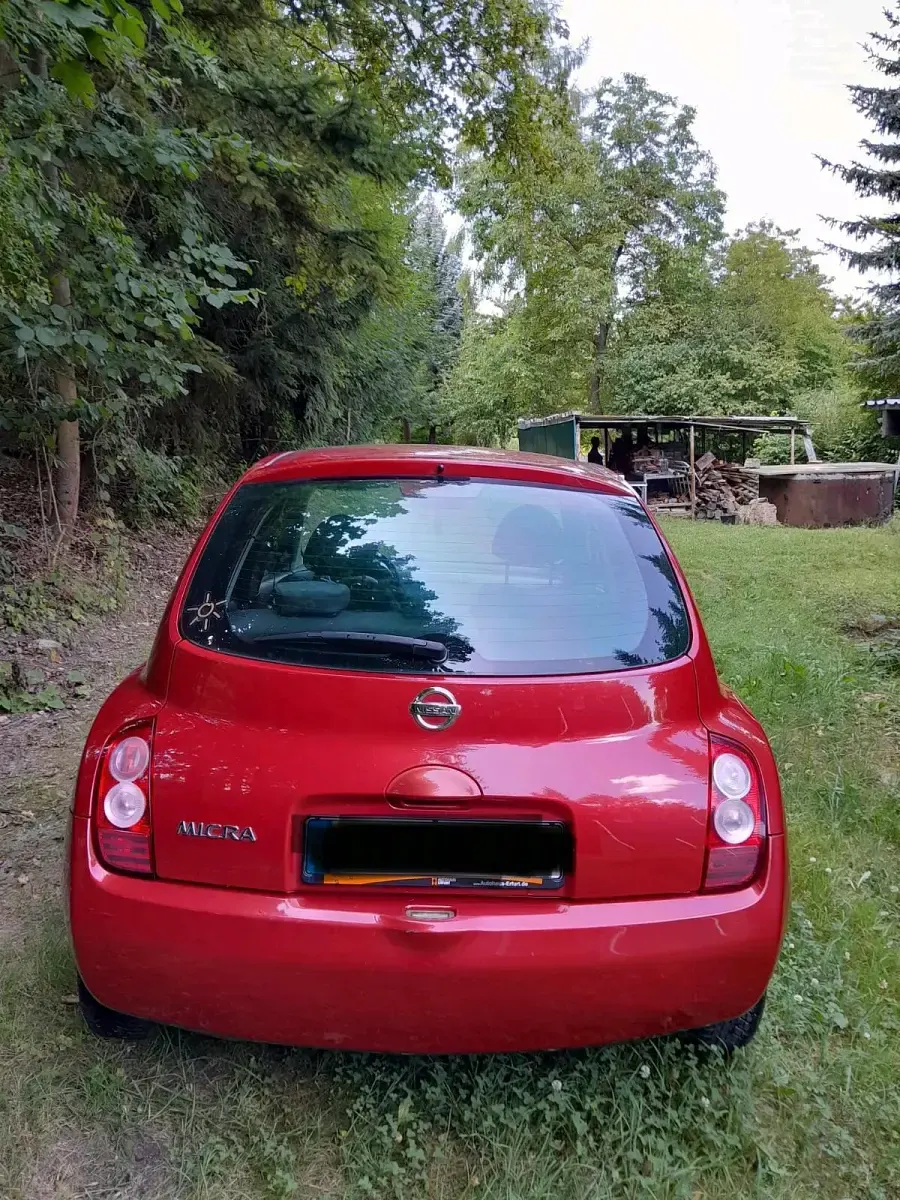 Gebraucht Nissan Micra 2005 Rot Kleinwagen