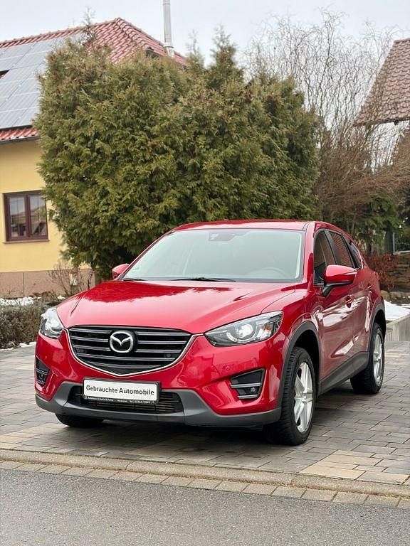 Gebraucht Mazda CX-5 Exclusive-Line 150 PS (110 kW) 2016 Rot SUV