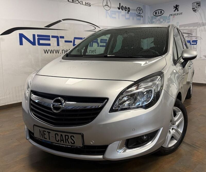 Grau Gebraucht 2016 Opel Meriva drive Van / Kleinbus | 9.950 € (Fairer Preis) - Bild 1/3