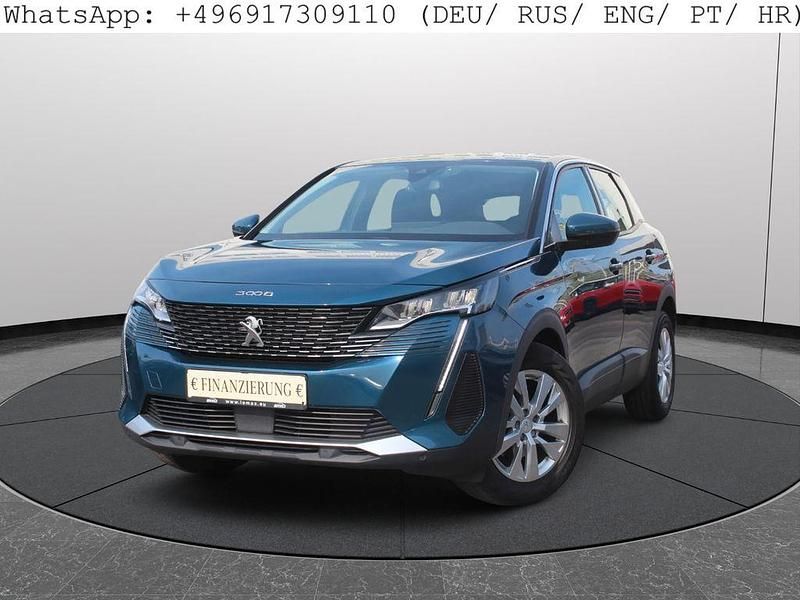 Blau Gebraucht 2021 Peugeot 3008 SUV | 13.994 € - Bild 1/4